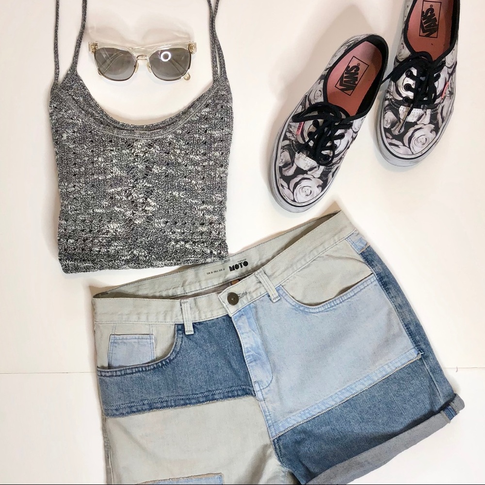NWOT🔹TopShop Moto Denim Shorts